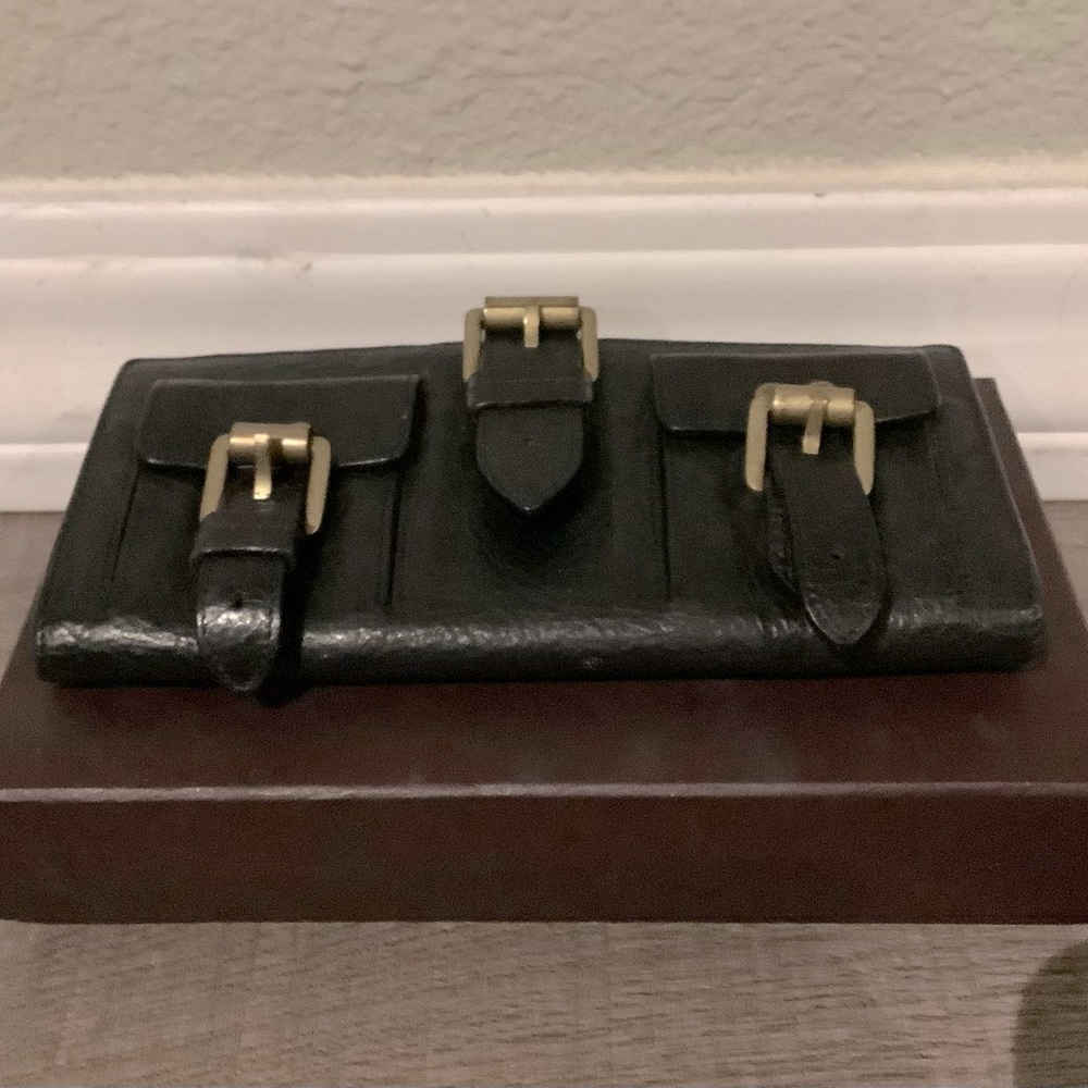 Mulberry Black Leather Wallet